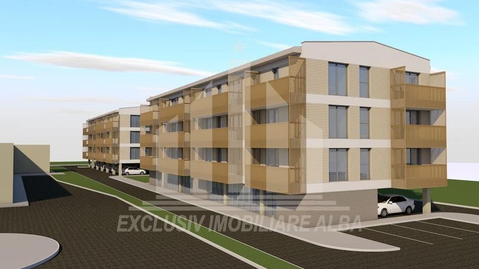 Apartament 3 camere | Open space | 63 mp | Bloc Nou | Alba-Micesti - Poză 1