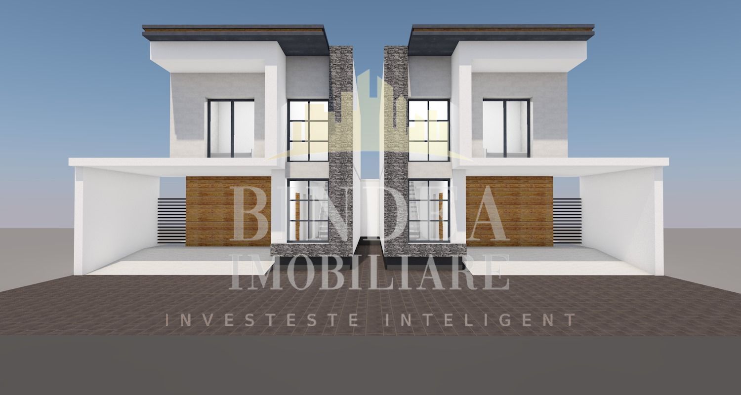 Duplex P+1 106mp utili despartit prin camera tehnica Giarmata - Poză 1