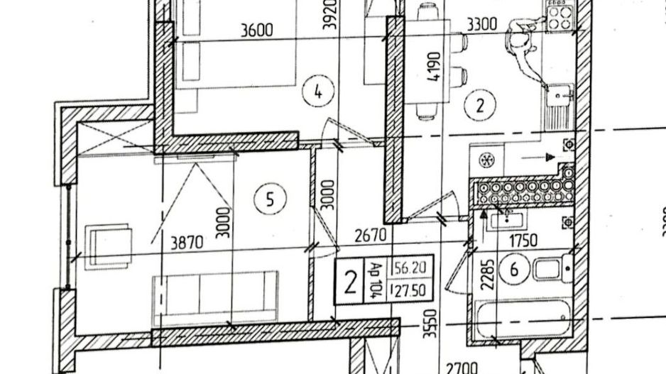 Vânzare, apartament, 2 camere, strada Dimineții, Botanica - Poză 3