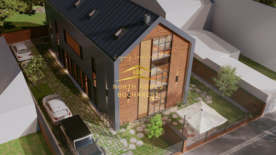 Duplex moder 4 camere, 3 bai, 2 locuri de parcare - Bucurestii Noi - Poză 1