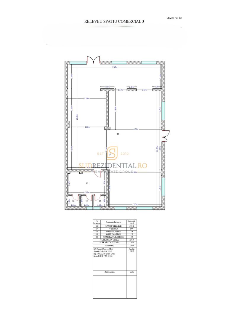 Spațiu Comercial Investiție | 226 mp Utili | Metalurgiei Park - Schiță 4
