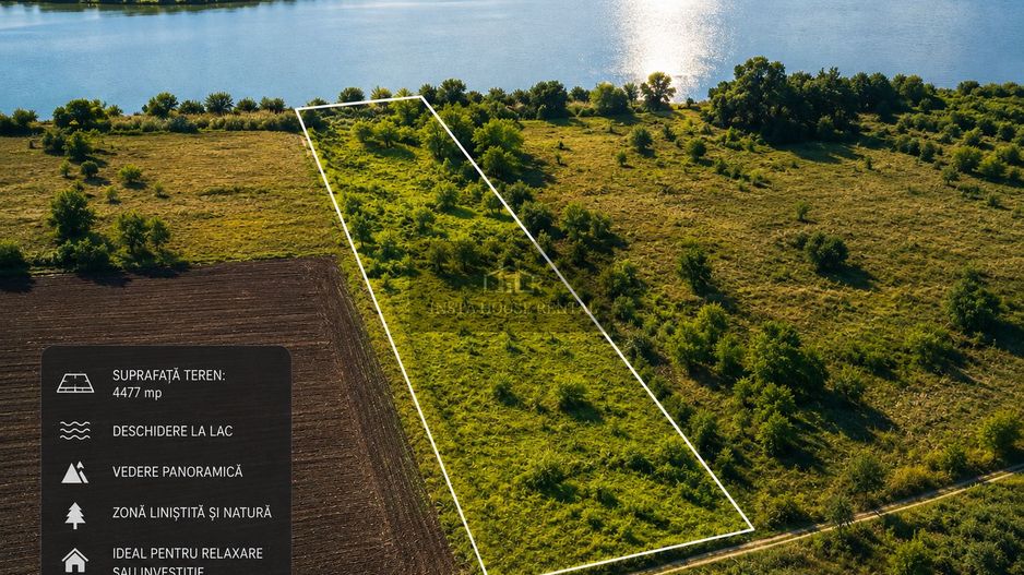 Oportunitate  | Teren pe malul Lacului Căldărușani | 4.477 mp | Gruiu - Poză 1