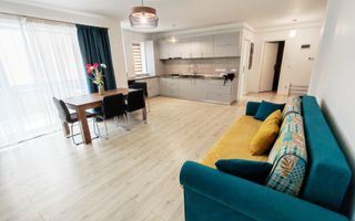 2 camere, spatios, mobilat modern, bloc nou, parcare, Borhanci - Poză 2