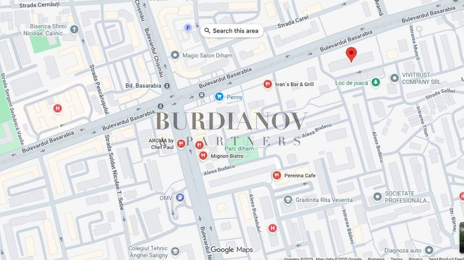 Apartament cu 2 camere de vânzare Bd. Basarabia - Metrou-  zona Diham - Poză 23