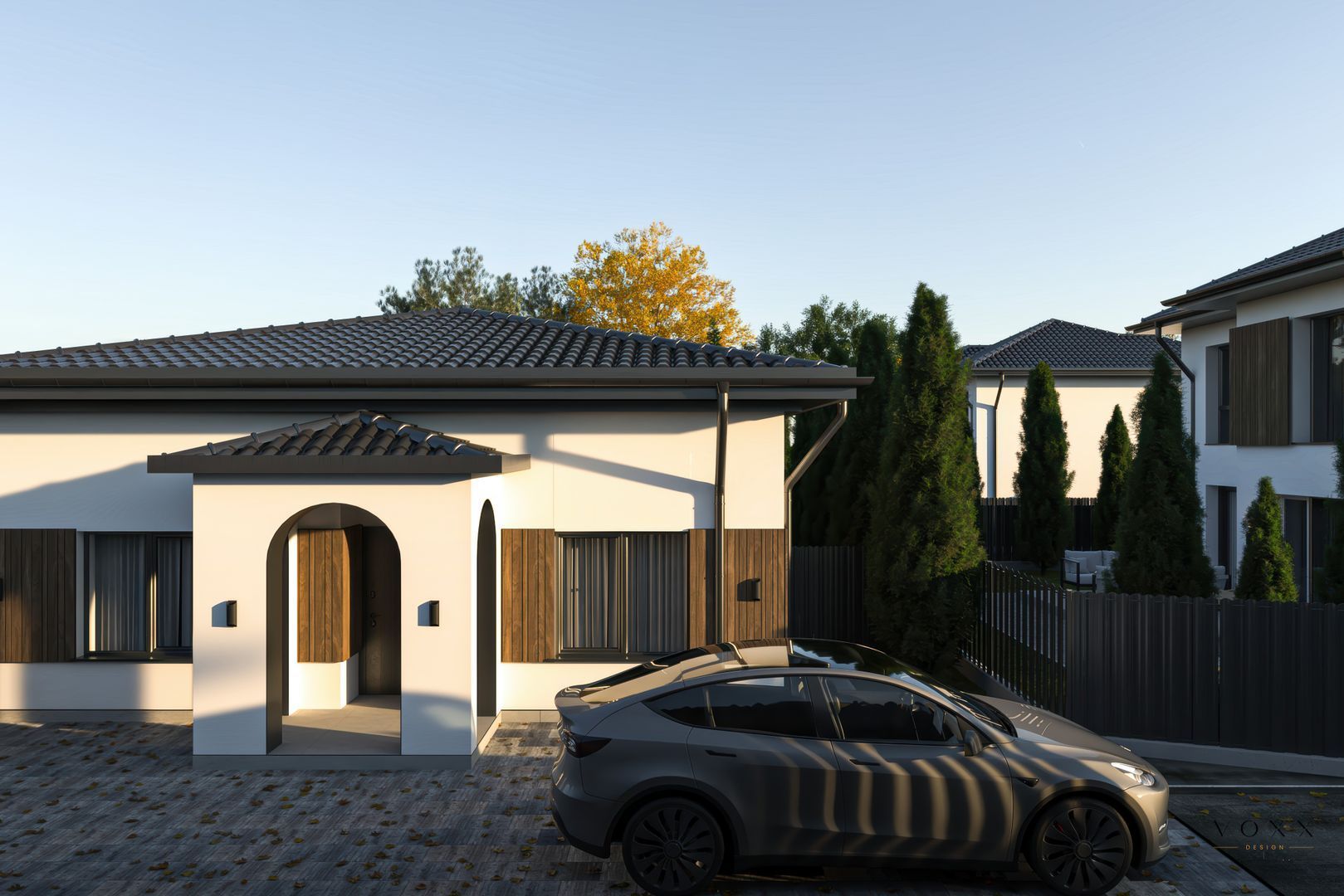 Direct dezvoltator! Vila construita, 4 camere+mansarda! Placa beton - Poză 1