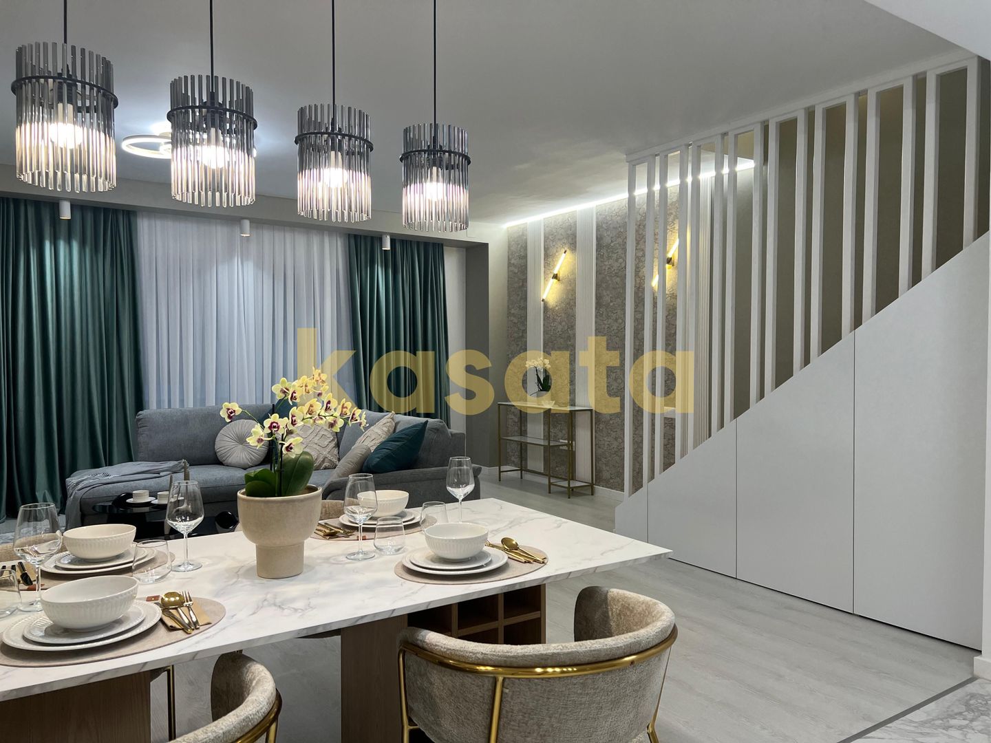 Vila tip N pe colt I Mobilat si utilat designer I pergola I Cosmopolis - Poză 4