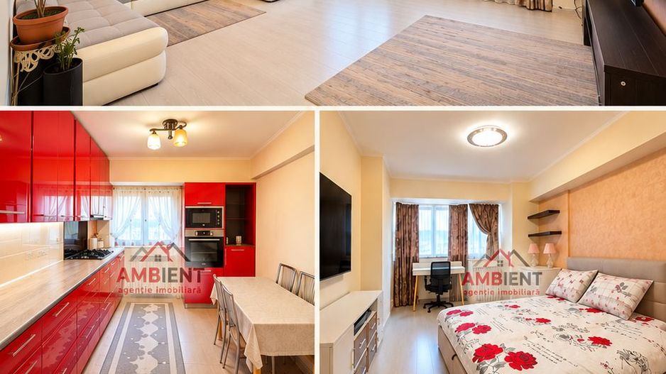 Apartament 4 camere, recompartimentat, mobilat și utilat, VASLUI - zona TRAIAN - Poză 1