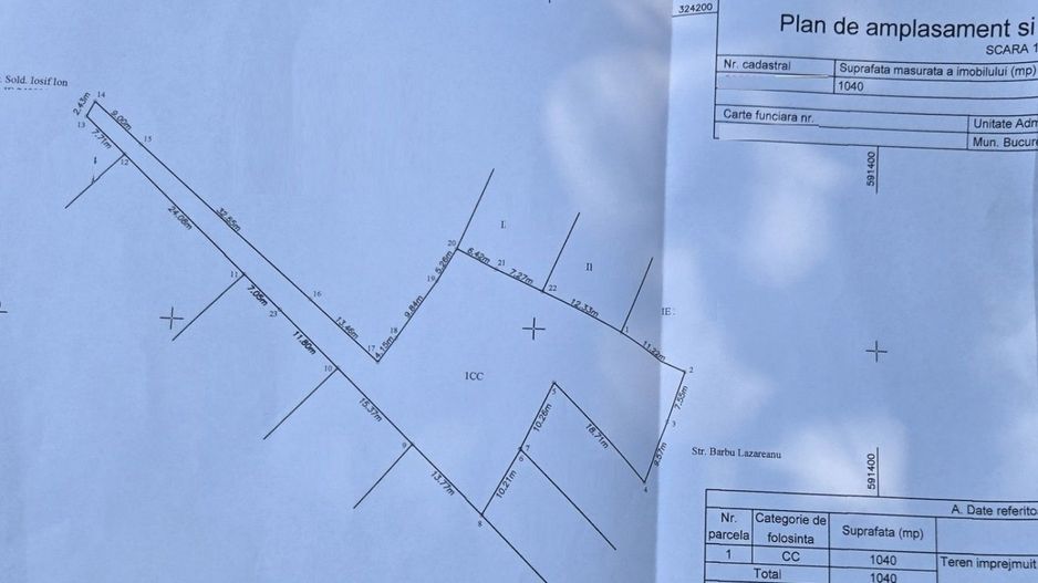 Dristor Ramnicu Sarat Teren 1040mp dubla deschidere COMISION 0% - Poză 2