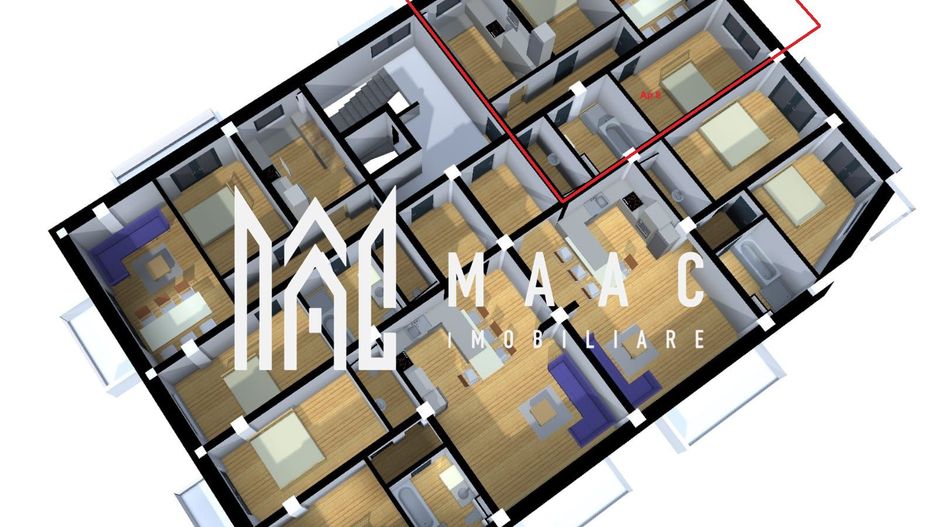 Dezvoltator | Apartament 3 camere | Etaj 2 | Lift | Parcare - Poză 1