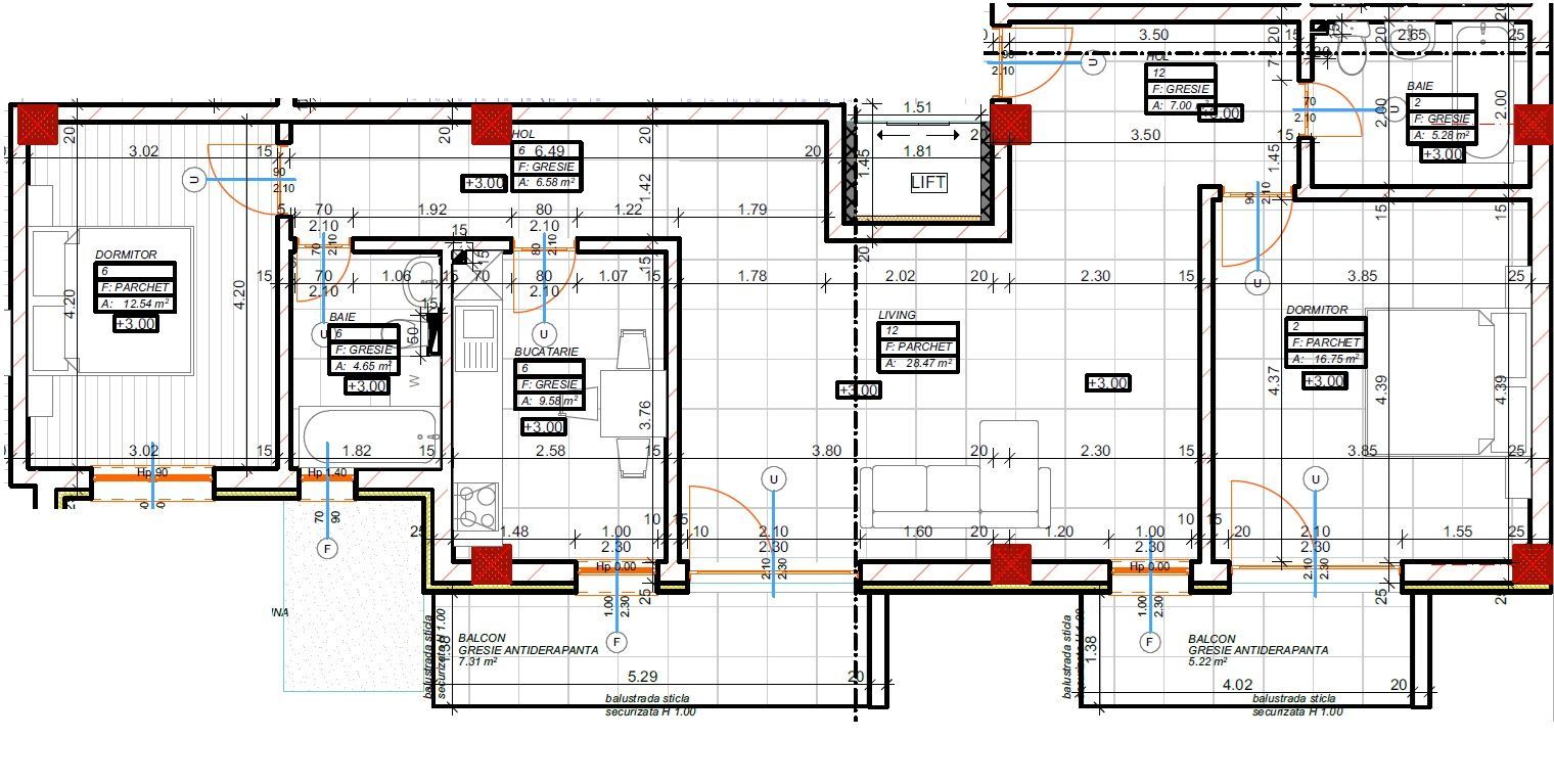 Soarelui – Braytim | Proiect Nou | Apartamente & S.A.D.-uri | Lift - Poză 9