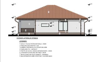Teren 600 mp, proiect casă 4 camere + autorizație și utilități, Ciugud - Poză 7
