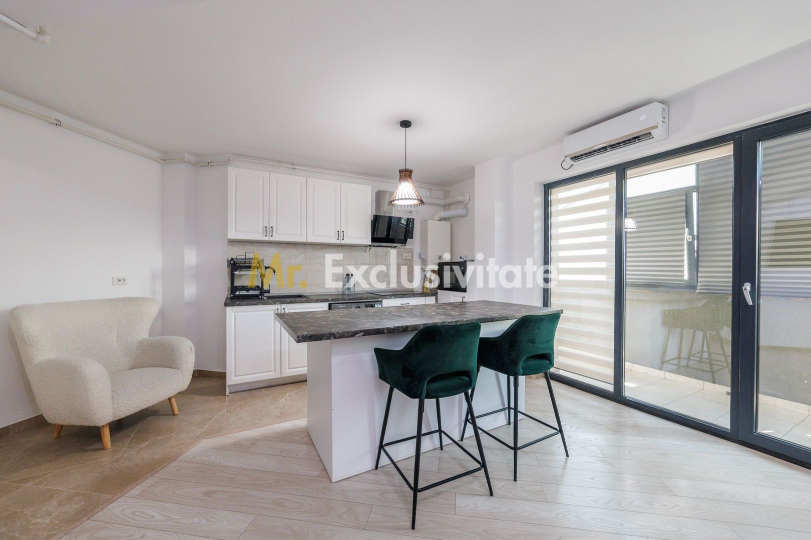 Apartament modern, 66 mp, 3 camere – zona Hermes Nord - Poză 1