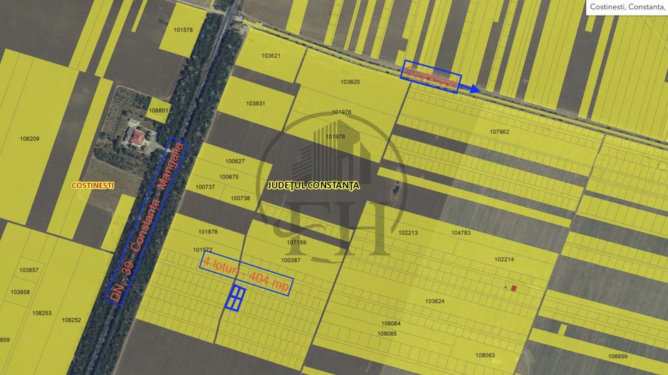 Teren intravilan de vanzare Costinesti - Poză 1