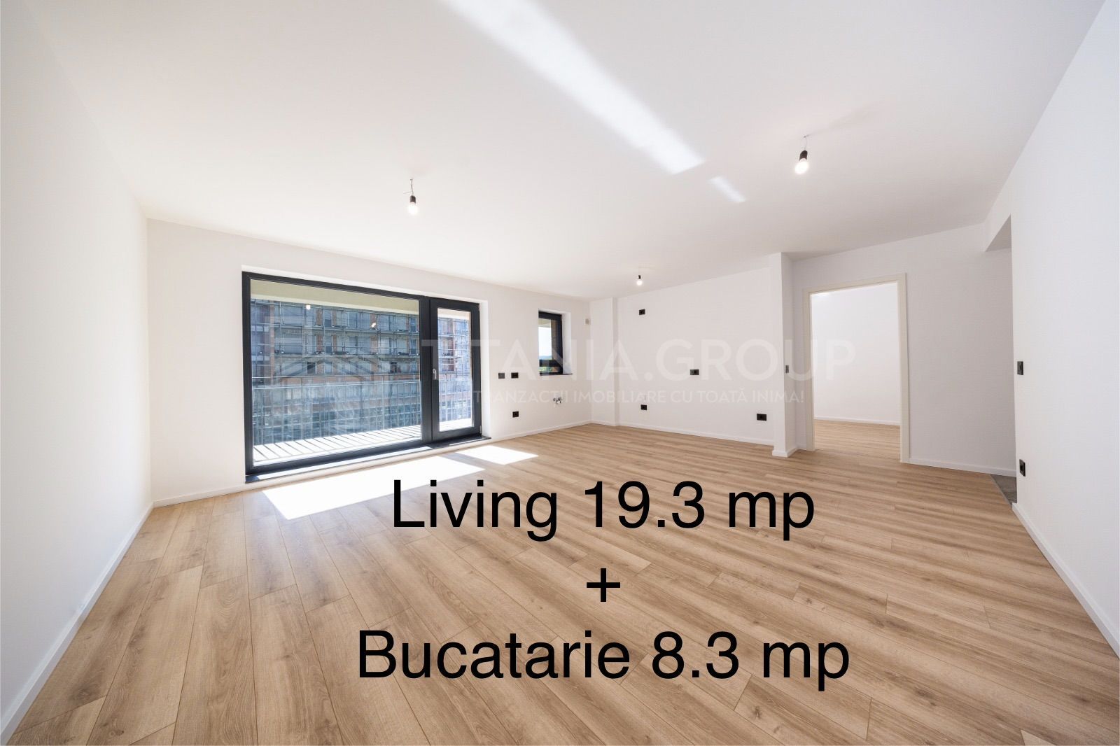 Apartament 2 camere spatios 74 mp,  parcare,  Kasper Coresi - Poză 4