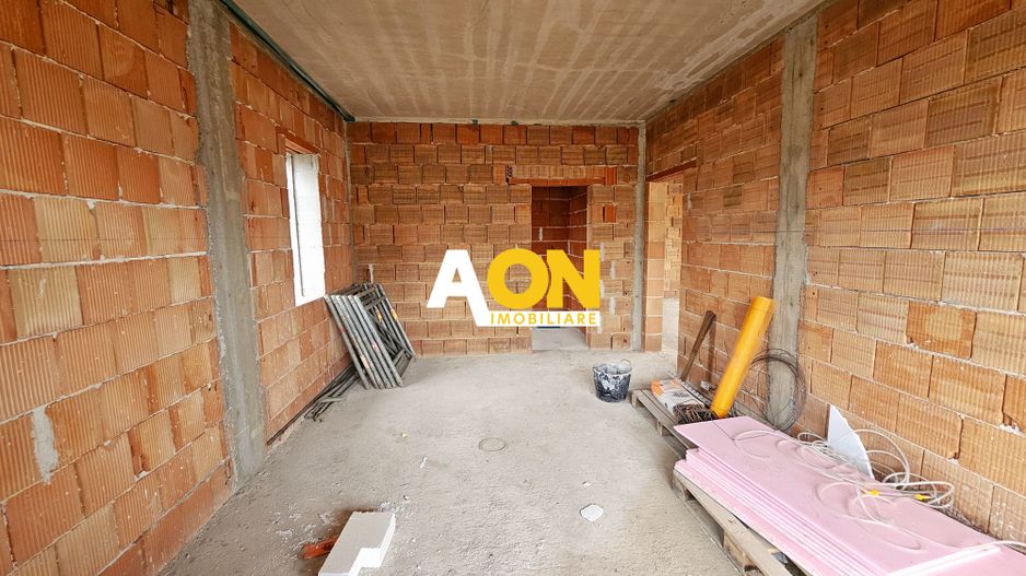 Casa nouă 123 mp utili, semifinisată, 535 mp teren, pod mansardabil - Poză 9