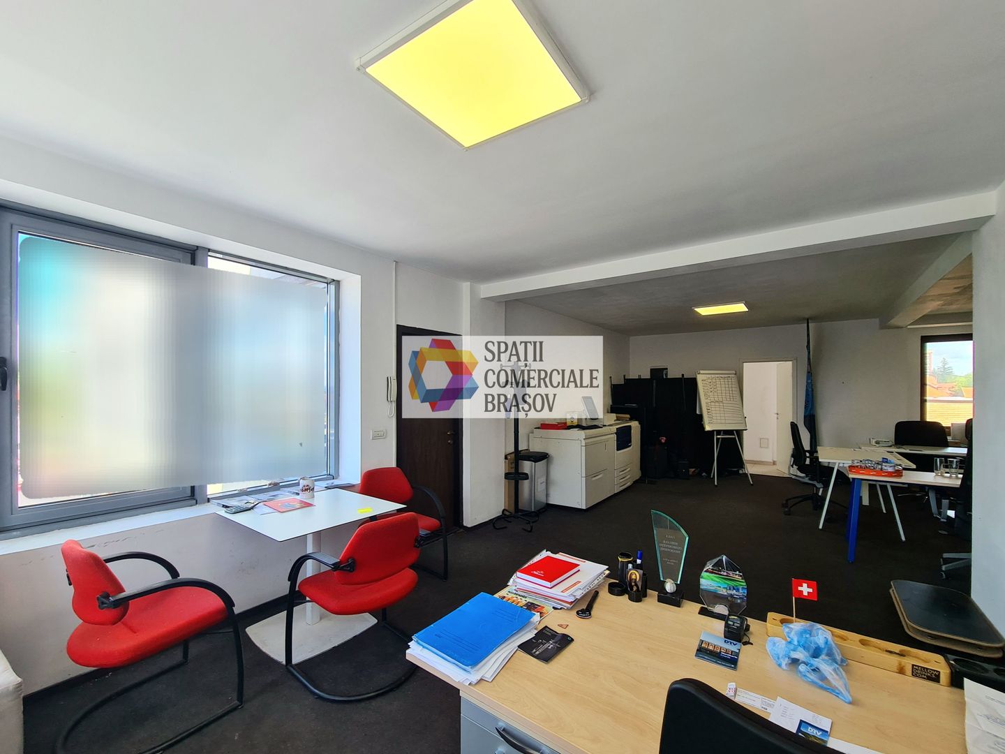 Spatiu birouri de închiriat Brasov - 80 mp # spatii-comerciale-brasov.ro - Poză 1