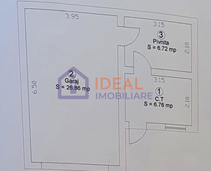Casa Individuala Moderna cu 4 camere  si garaj, in Sura Mare - Schiță 18