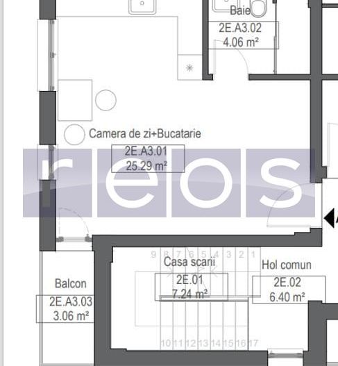 VANZARE GARSONIERA | ETAJ 2 | ZONA PALLADY - Poză 4