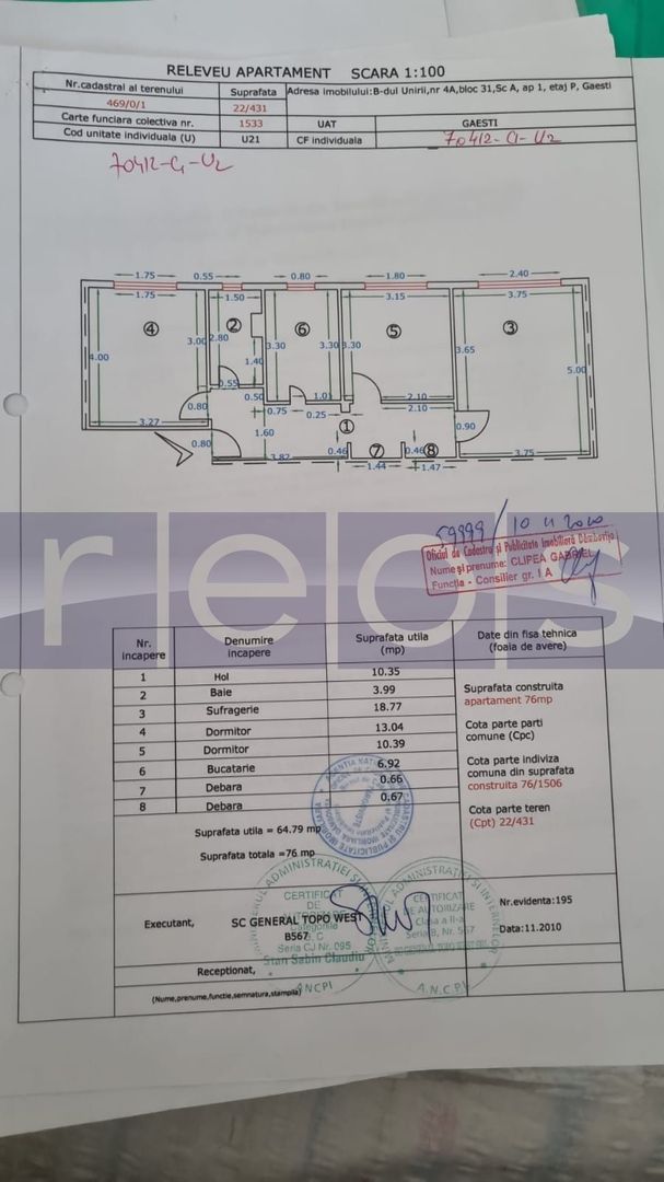 VANZARE 3 CAMERE | DECOMANDAT | DAMBOVITA-GAESTI - Poză 16