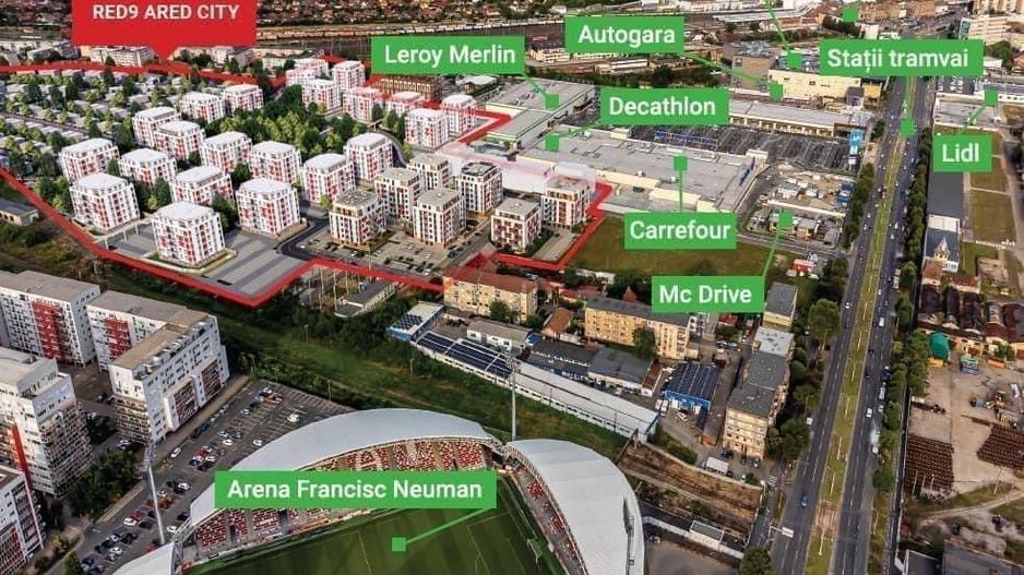 Parcele ARED - in inima Aradului - direct de la dezvoltator - Poză 2