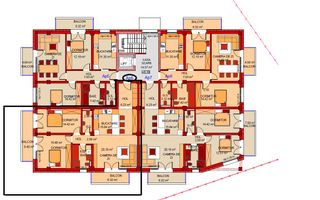 Comision 0 | Apartament 3 camere | Etaj 2 | Lift | Brana - Poză 1