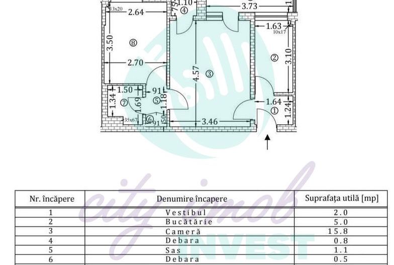 2 camere Calea Victoriei– Amzei | Renovat designer - Poză 3
