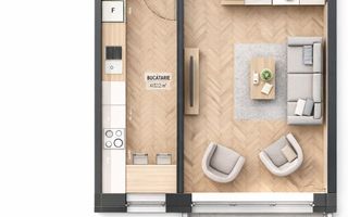 Garsoniera I Grandis Residence I Tractorul - Poză 1