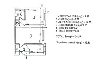CABINET MEDICAL - Apartament 2 camere, PARTER, zona CENTRU; - Poză 7