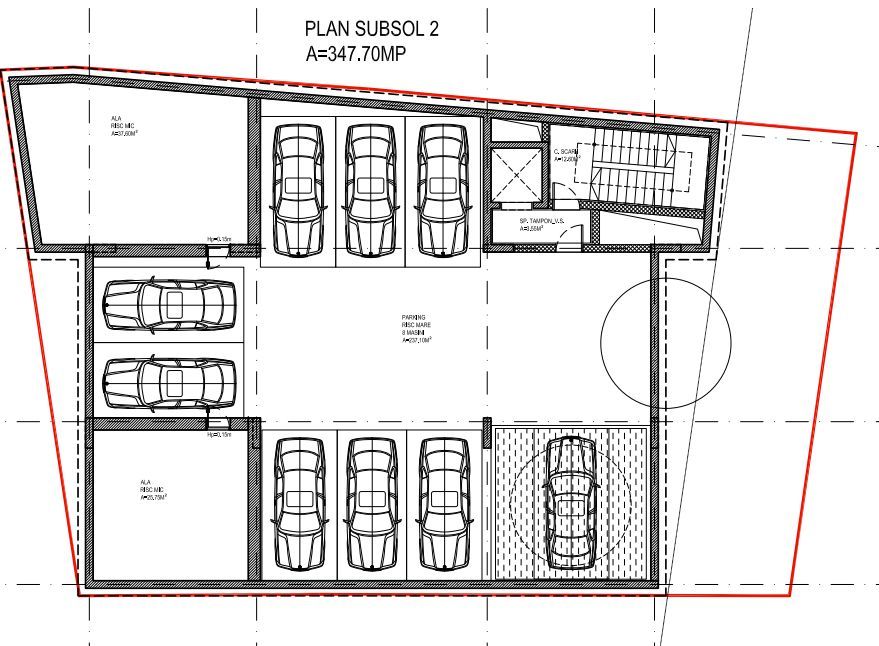 Teren Strada Berzei | Autorizatie | langa Hotel Ibis | - Schiță 8