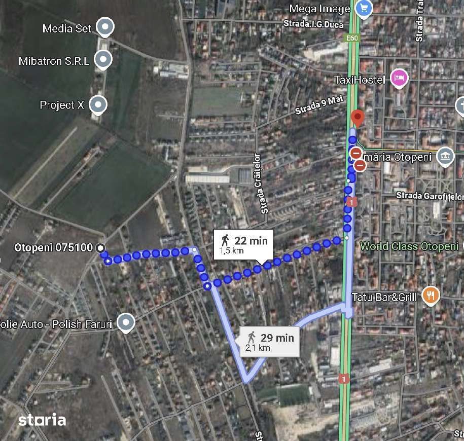 Teren cu PUZ Otopeni Odaile - Poză 2