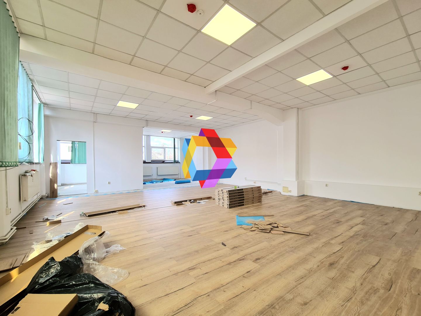 Spatiu birouri de închiriat Brasov - 130 mp # spatii-comerciale-brasov.ro - Poză 2