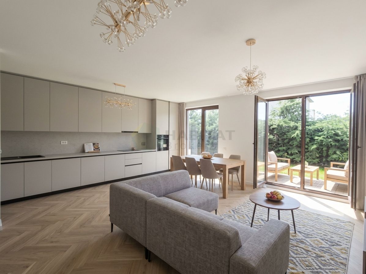 Duplex finalizat in complex stil brâncovenesc, cu grădină proprie - Poză 1