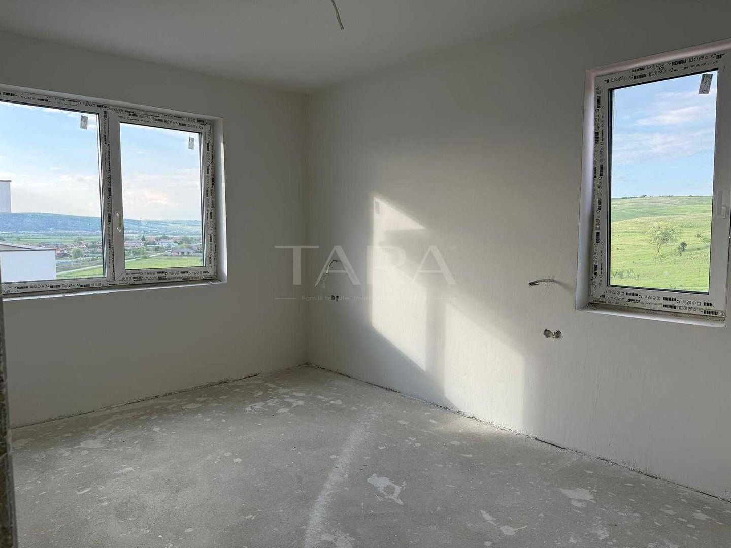 Apartament cu 3 camere, bloc nou, semifinisat, garaj, Apahida. - Poză 4