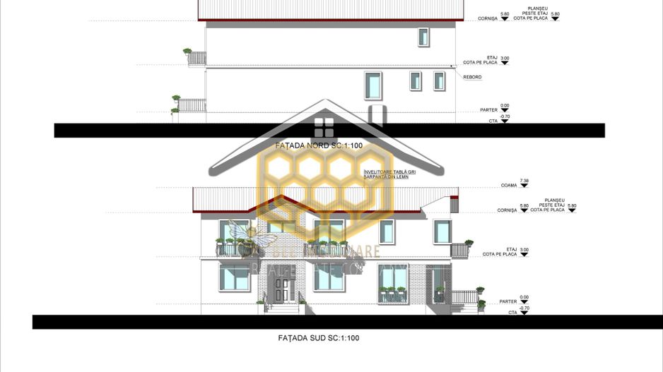 Casa la rosu P+1 in cartier Catargiu - Comision 0% - Poză 2
