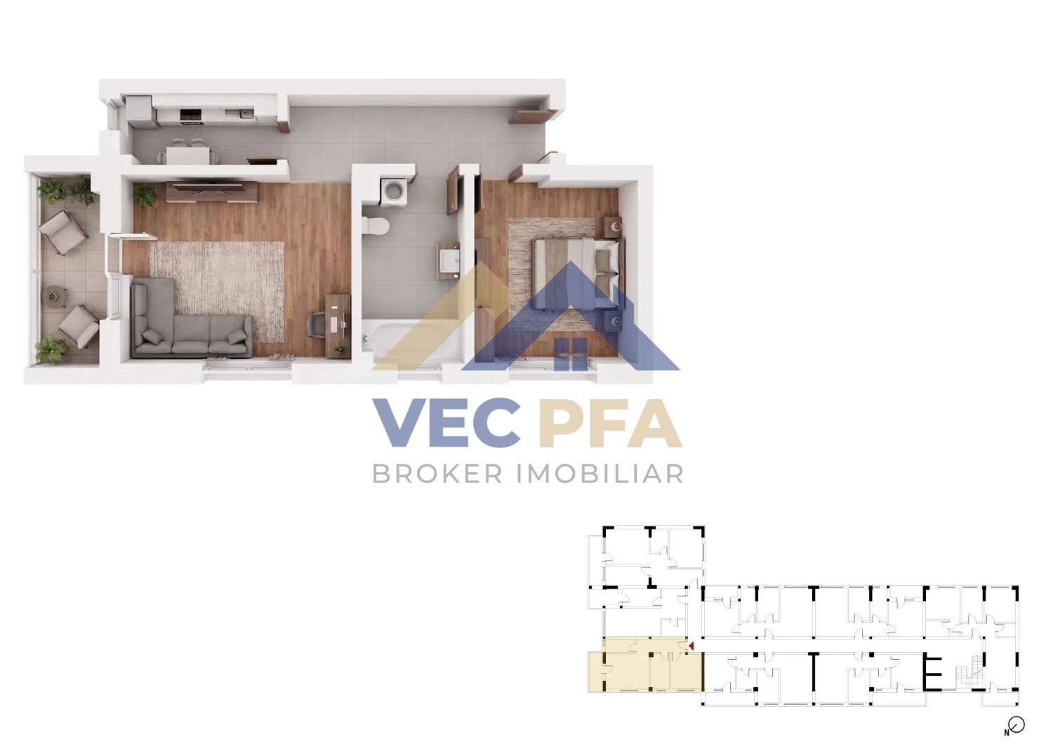DISCOUNT 3-5% Apartamente 2 Camere Decomandate | Comision 0% - Poză 9
