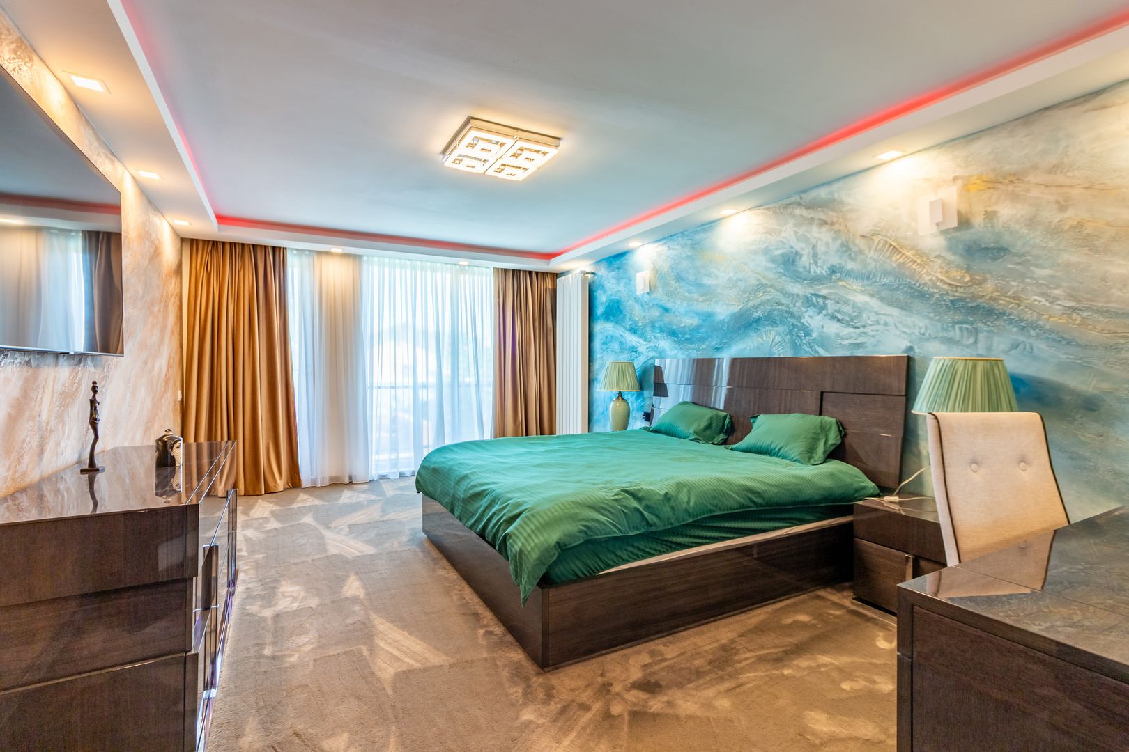 Casa\Vilă 7 camere cu Piscină, Garaj Subteran, zona Balotesti - Poză 13