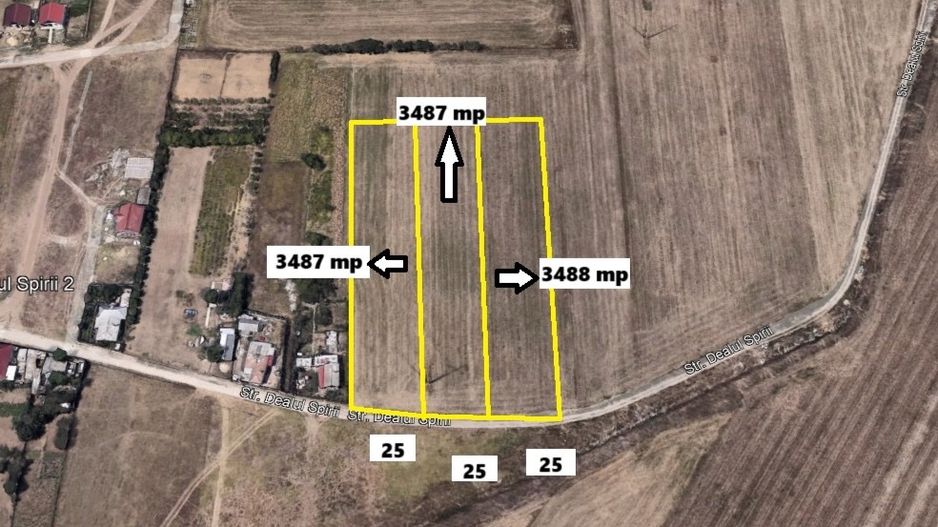 Teren intravilan de vanzare Cumpana  Strada DEALUL SPIRII Constanța - Poză 4