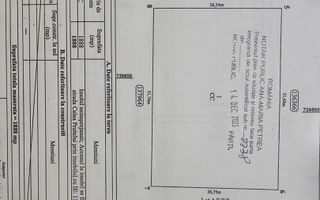 Teren intravilan in Galati, str. Macului, sup. 2077 mp - 70 euro/mp - Poză 2