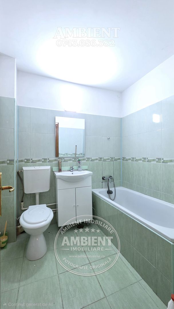 Apartament cu 3 camere, etaj 8, mobilat și utilat, zona GARĂ; - Poză 12