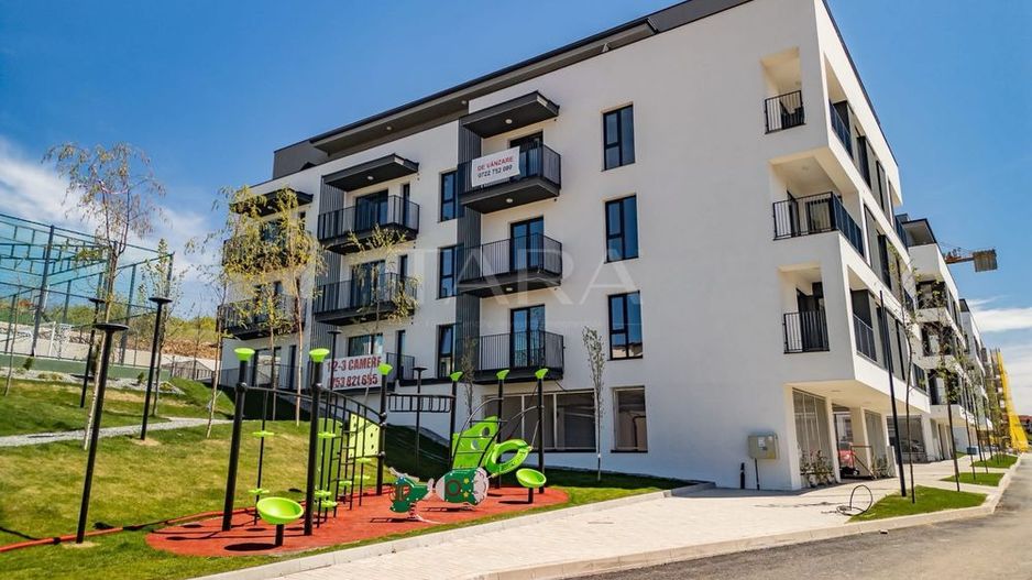 Apartament in Baciu – 48,45 mp,  balcon, parter înalt,  parcare subter - Poză 1