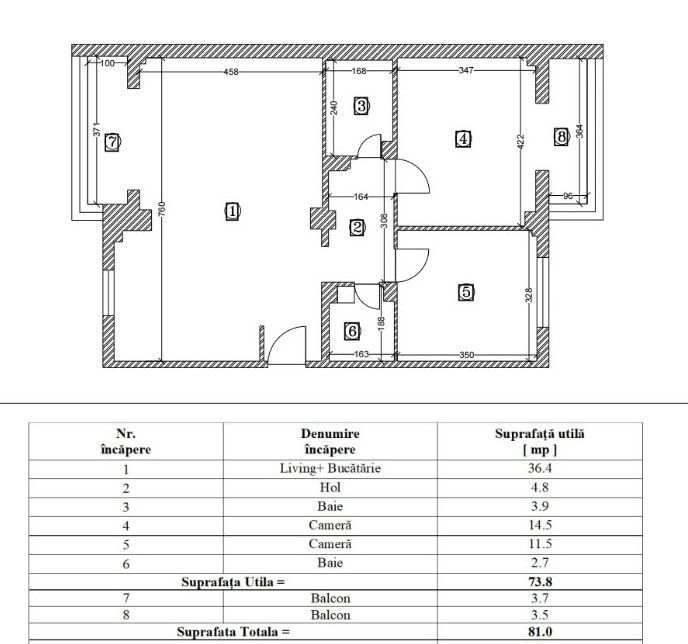 Locuinta Perfecta Apartament 3 Camere Decebal-Rond Alba Iulia Zona Verde Liniste - Poză 3