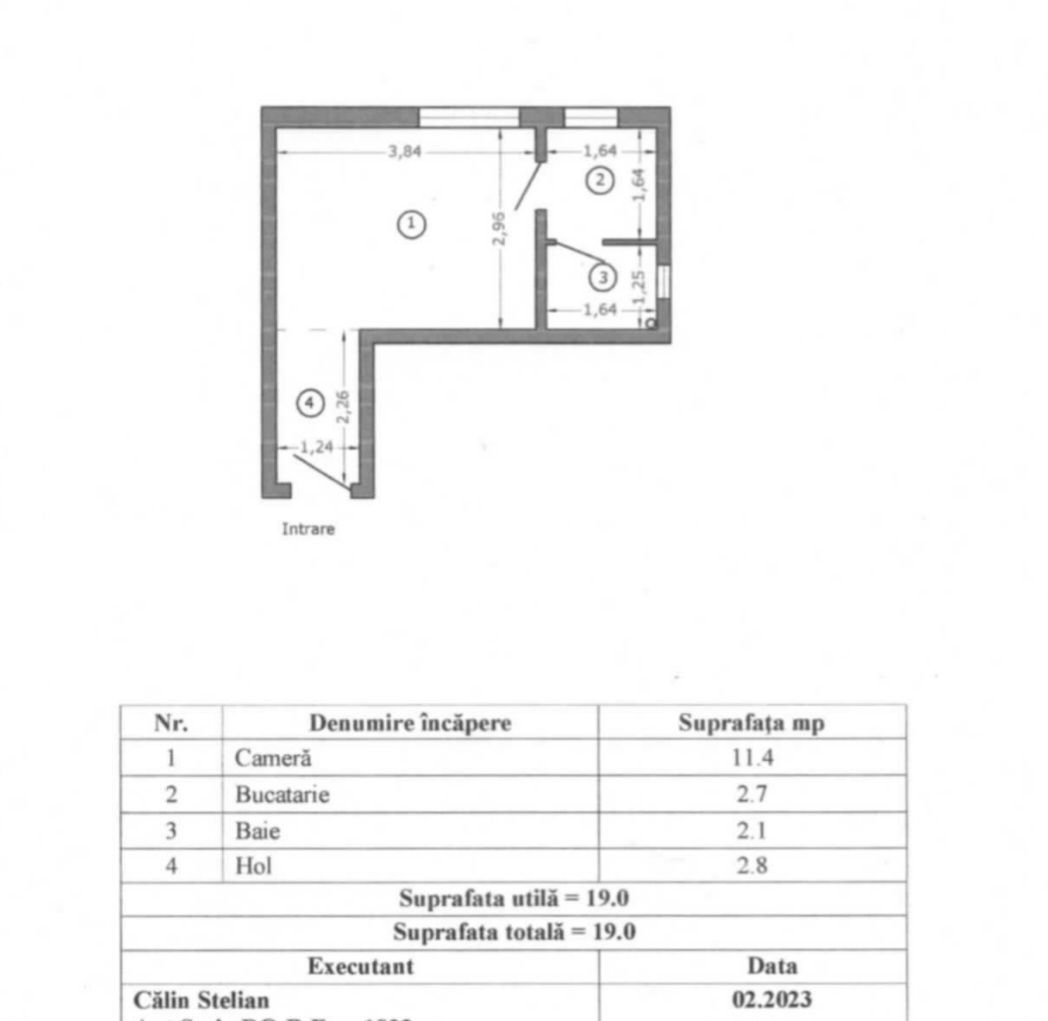 Garsoniera 19 mp str. Postavarul - Titan - Poză 7