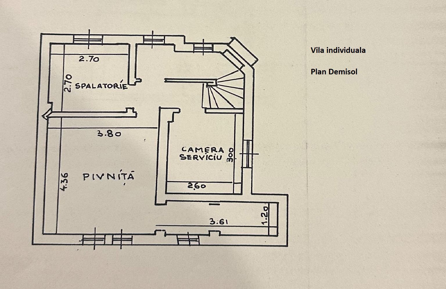 VATRA LUMINOASA -Agricultori | Cladire 1900mp din 2001 | Teren 1030mp - Schiță 8