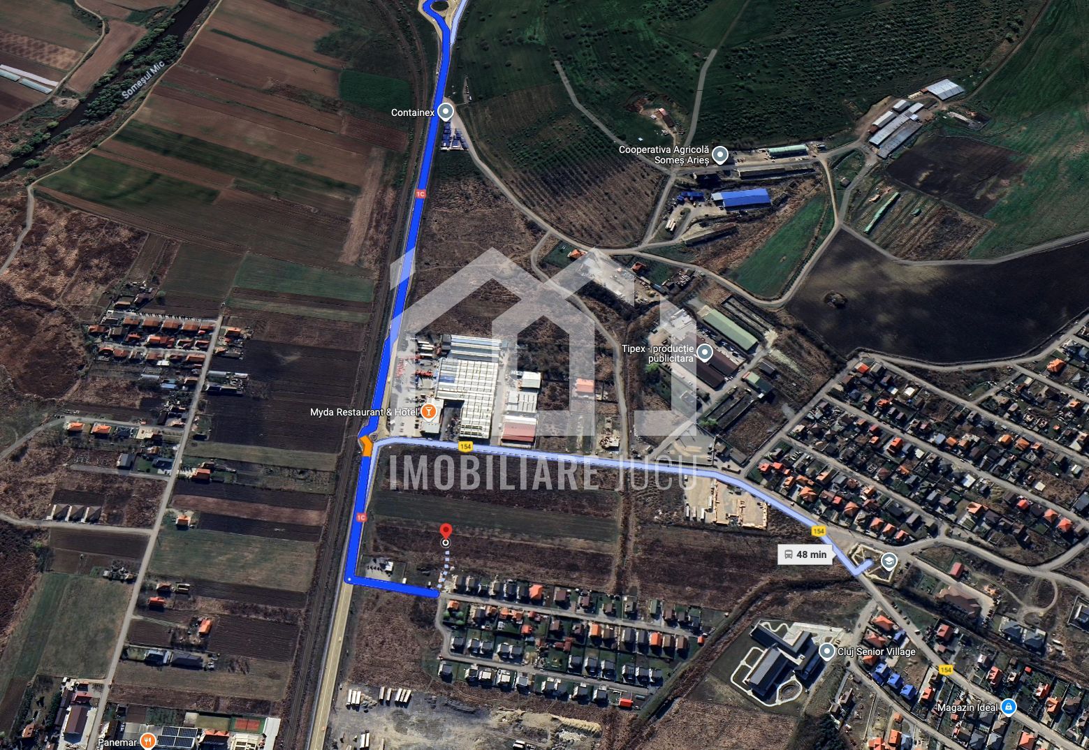 Teren ideal pentru Spații Comerciale,  comuna Jucu, DN - Poză 2