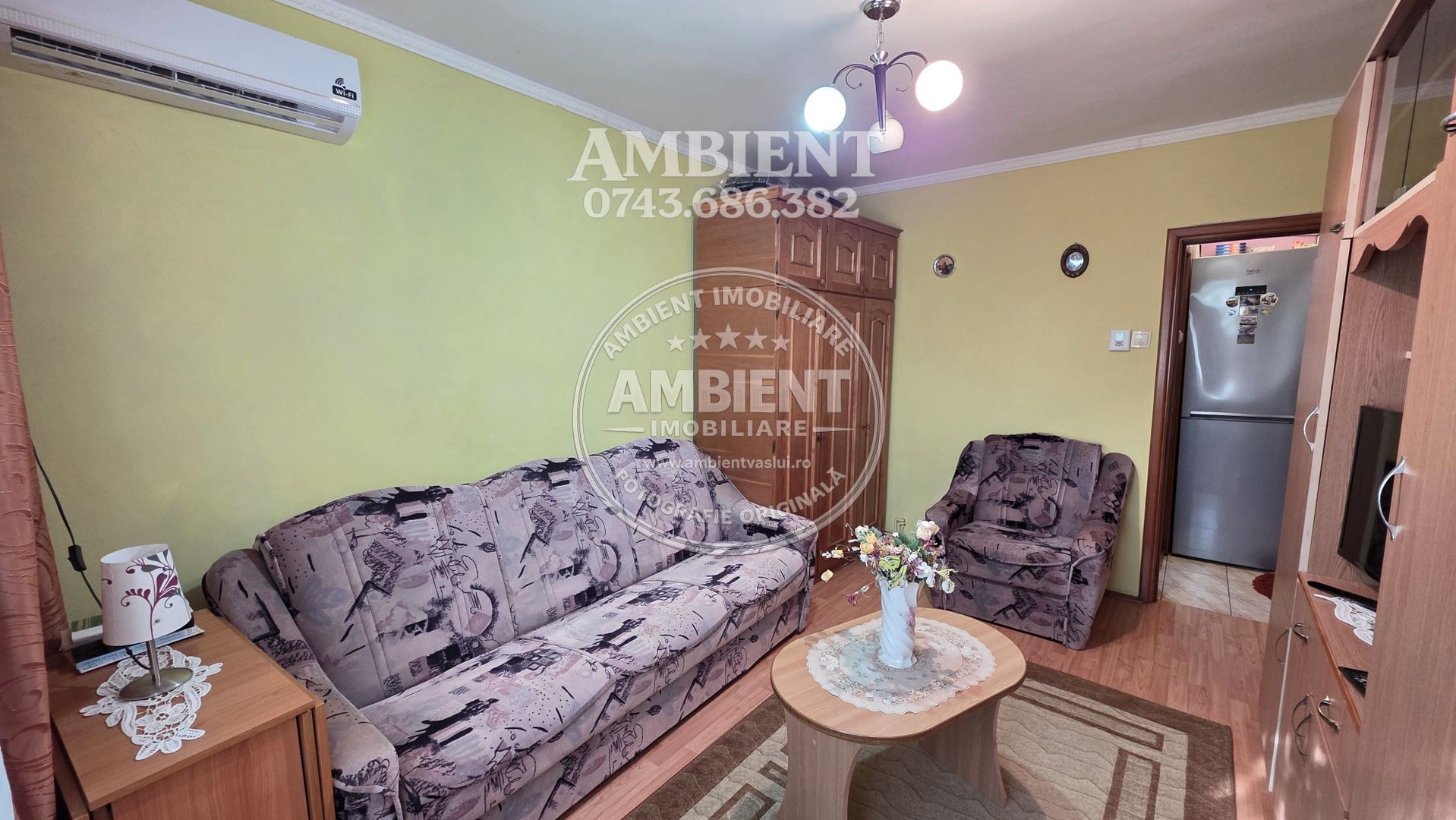 Apartament cu 1 cameră, ETAJ 2, VASLUI - zona FEROVIARI; - Poză 4