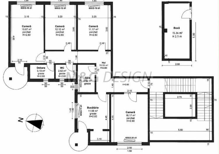 Apartment 4 camere-Parcul Botanic-Pta Marasti - Poză 11