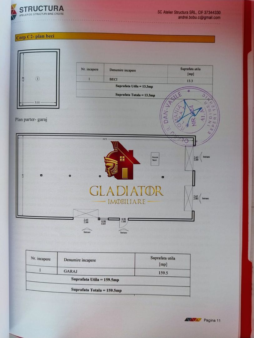 Casa + garaj + 5400 mp teren in Tomesti Goruni, zona de vis, nu rata - Poză 8