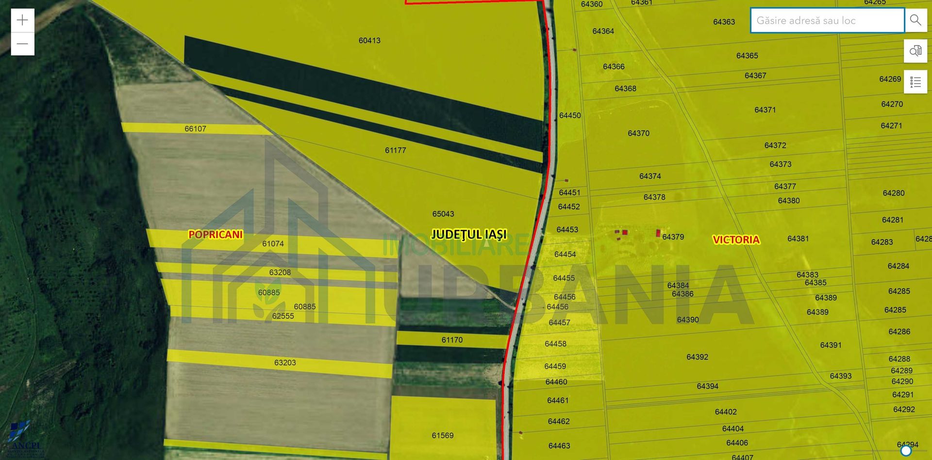 Teren Popricani 6.1 ha - Poză 2