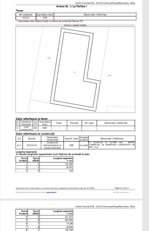 Spațiu Comercial/Evenimente – Daia, 400 mp - Schiță 7