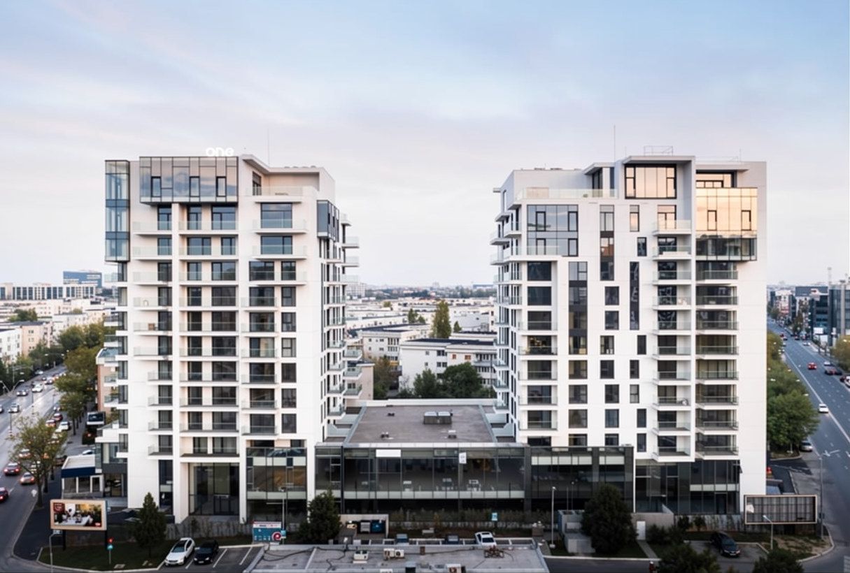 Apartament spatios 2 camere | One Herăstrău Towers | Vedere deschisă - Poză 13